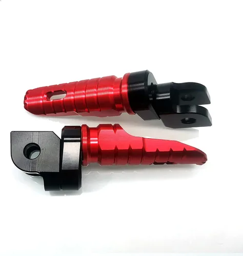 Vista 3 de MZS Estriberas de Motocicleta, Estriberas Dobles Ajustables para el Piloto Delantero Compatibles con FZ07 FZ09 FZ10 FZ1 FZ6 FZ6R FZ8 MT03 MT07 MT09