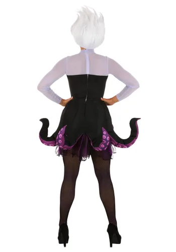 Vista 3 de Disfraz Premium de Ursula de Disney para Mujer Multicolor