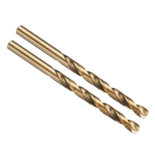 Vista 78 de PATIKIL Broca Jobber de 0.039 in, vástago recto M35 cobalto 5% acero de alta velocidad 135° acabado dorado para metal duro de acero inoxidable - 2