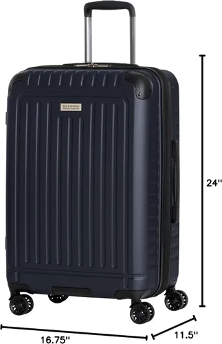 Vista 11 de Ben Sherman Maleta vertical de viaje Spinner Sunderland, Naval, Maleta vertical de viaje Spinner Sunderland