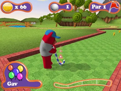 Vista 37 de Gummy Bears Mini Golf - Nintendo Wii