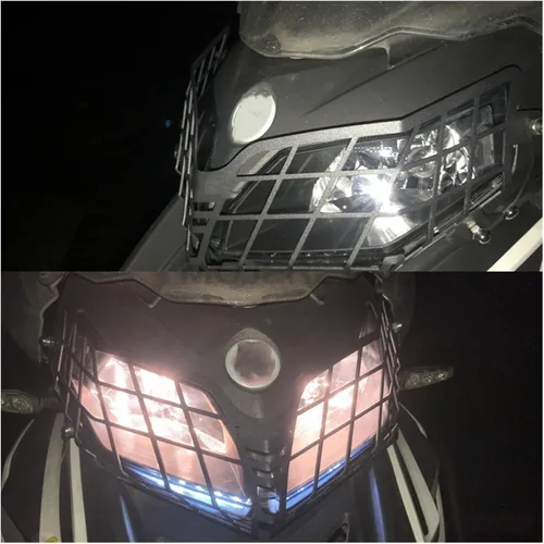 Vista 2 de Cubierta protectora de faros delanteros para Benelli para TRK 502 502X TRK502 TRK502X 2018-2021 2019 2020, accesorios de motocicleta, protector