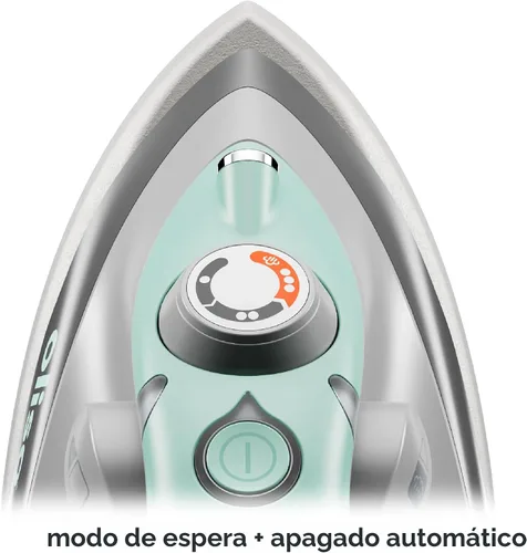 Vista 3 de oliso M3Pro Project Mini Steam Iron - Sewing, Quilting, Travel - Aqua