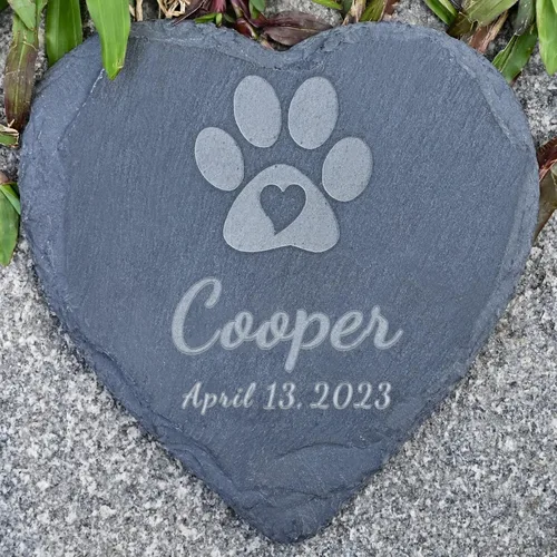 Vista 10 de Regalos Conmemorativos para Pérdida de Perro, Piedra Conmemorativa para Mascotas, Regalos Conmemorativos para Perro, Regalo de Simpatía por Pérdida