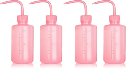 Vista 11 de Melphoe Exprimidor de botellas de lavado de tatuajes, 2 botellas de agua de 5.1 fl oz para riego de suculentas, herramientas de riego de enjuague
