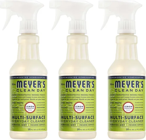 Vista 14 de MRS. MEYER'S CLEAN DAY Limpiador Multiusos en Spray, Albahaca, 16 fl. oz - Paquete de 3