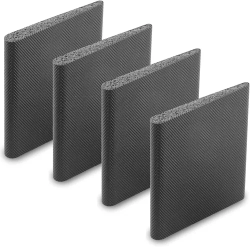 Vista 8 de 4 sellos de esquina de puerta, sello de marco de jamba de puerta exterior, tapones de cuña autoadhesivos, almohadillas de espuma para burlete