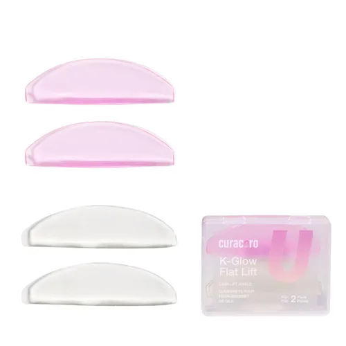Vista 16 de Curacoro Lash Lift Shields, 10 Pcs/5 Sizes Reusable Silicone Rods Deseo azul