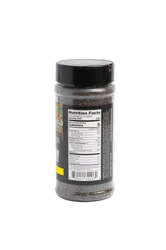 Vista 2 de Melissa Cookston 's Coal Play BBQ Rub, galardonados masajes para barbacoa, 11.91 onzas