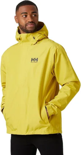 Vista 18 de Helly-Hansen Seven J - Chaqueta impermeable resistente al viento transpirable para hombre Sorbete de naranja 320