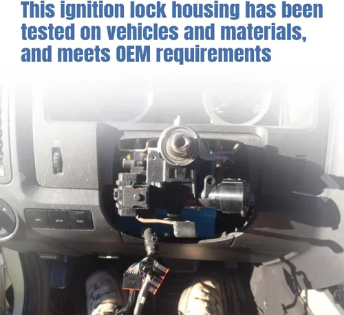 Vista 7 de Cilindro de la vivienda de la cerradura de encendido para Ford Escape Focus Mazda Tribute Replace 989-019 Ignition Lock Cylinder For Escape