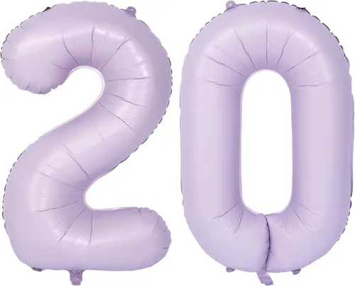 Vista 54 de Globos de 40 pulgadas con números de caramelo, papel de aluminio de helio, globos de látex de Mylar para fiesta de cumpleaños, decoración digital 0