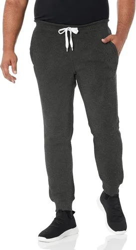 Vista 32 de Southpole, 1570 - Pantalones deportivos básicos tipo jogger de forro polar para hombre Negro