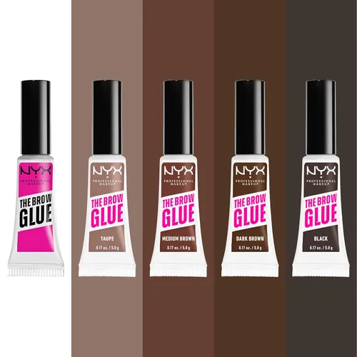 Vista 12 de NYX PROFESSIONAL MAKEUP - El pegamento para cejas, gel para cejas de fijación extrema - Transparente 01 Transparente