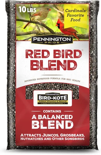 Vista 10 de Pennington - Pride Wild Finch - Mezcla de semillas para pájaros silvestres, 10 libras For outside feeders, special mix for a variety of musical &