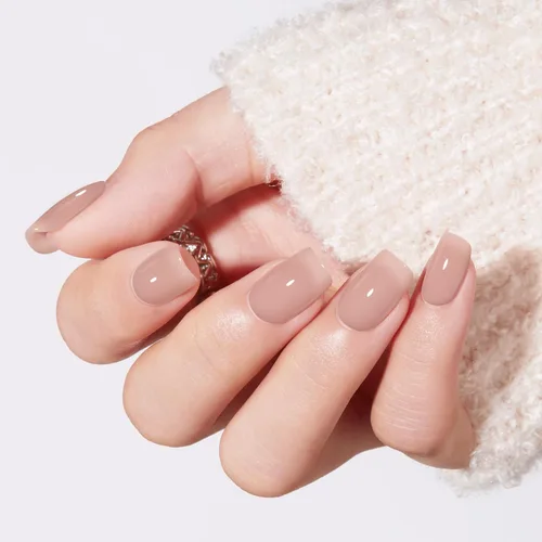 Vista 87 de Modelones Uñas postizas cuadradas cortas, color blanco y rosa, 32