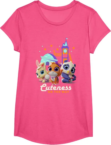 Vista 16 de Disney Camiseta Junior T.O.T.S. Cuteness On the Way Negro