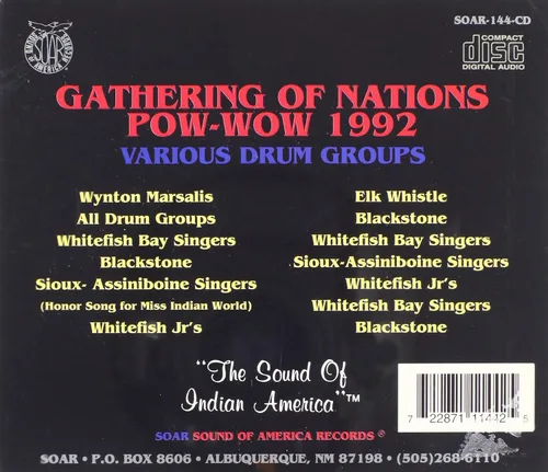 Vista 2 de Gathering of Nations 1992 Audio CD – CD, 26 Julio 1994