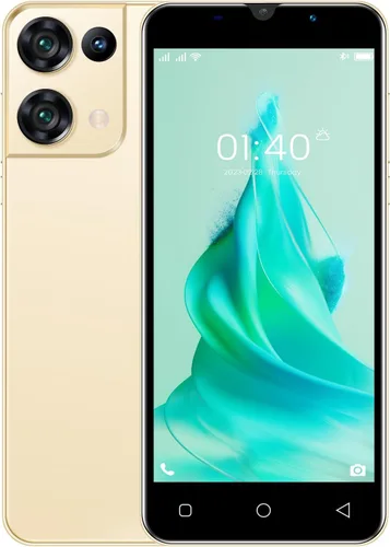 Vista 7 de Teléfono celular desbloqueado, teléfonos inteligentes Android de 5.53 pulgadas 1+16G, batería de larga duración de 2800 mAh, teléfono celular Negro-1