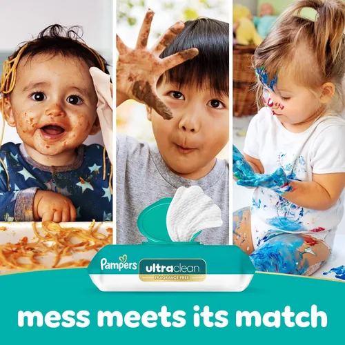 Vista 14 de Pampers Pull On Cruisers - Pañales desechables para bebé, ajuste de 360°, talla 3, suministro de un mes (168 unidades) con toallitas para bebé