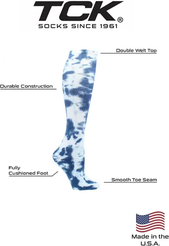 Vista 4 de TCK Tie Dye Multisport Tube Socks Soccer Softball