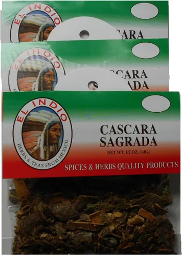 Vista 2 de Cascara Sagrada Peso Neto 1/2oz (14gr)