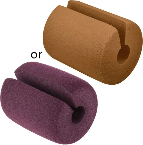 Vista 2 de COOLHOOD Protector de puerta para puerta, tope de puerta de seguridad, espuma NBR suave para mantener la puerta abierta, sirve como protector