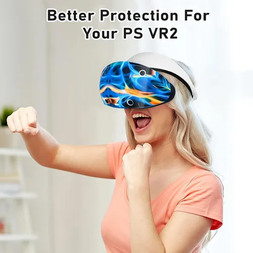 Vista 7 de Funda protectora para PSVR2, carcasa VR, funda desechable para los ojos, funda protectora de lente para accesorios Playstation VR2, funda