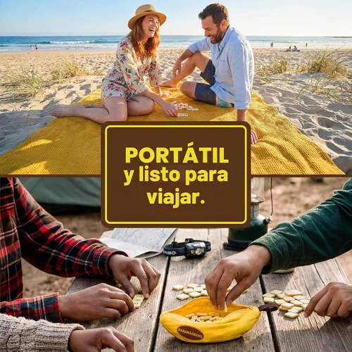Vista 4 de Juego de palabras Bananagrams (idioma español no garantizado), Amarillo
