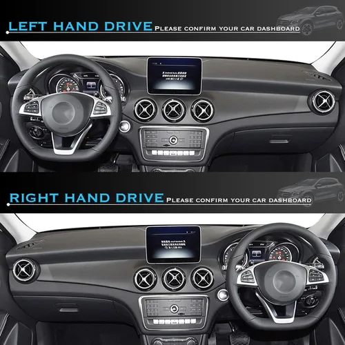 Vista 2 de BORATO Cubierta del salpicadero del automóvil, para Mercedes Benz GLA X156 GLA 180 GLA200 GLA220 GLA250 AMG 2015-2019