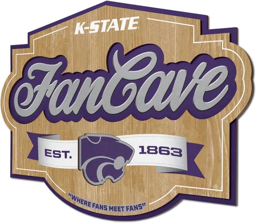 Vista 13 de YouTheFan - Letrero de cueva para fanáticos de la NCAA