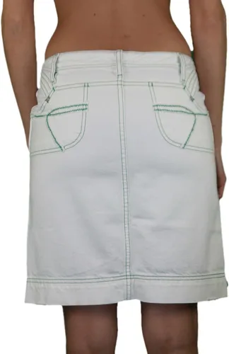 Vista 2 de Custo Barcelona Womens Start Denim Skirt White