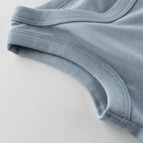 Vista 2 de Camiseta sin mangas para bebé, ropa casual de moda para niños, de verano, con bonito estampado, camisetas gráficas elegantes