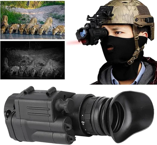 Vista 5 de PVS-14 Gafas de visión nocturna digital IR visión nocturna monocular impermeable, monocular alcance de visión nocturna monocular monocular monocular