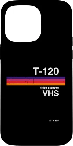 Vista 21 de Funda para disfraz de nostalgia retro para iPhone 16 con gráficos de cinta VHS de los años 80 y 90