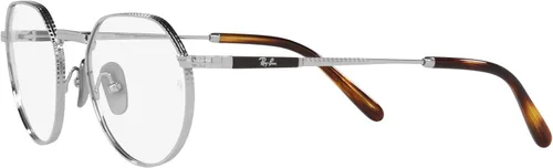 Vista 3 de Ray-Ban Rx8265v Jack Titanium Round Prescription Eyewear Frames