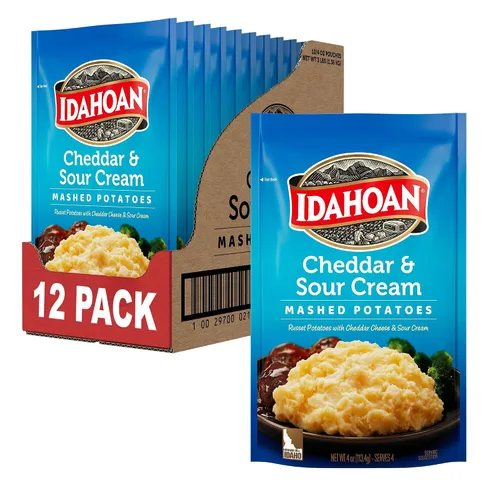 Vista 14 de Idahoan® Buttery Homestyle® Puré de papas, 4 onzas (paquete de 12)