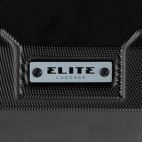 Vista 7 de Elite Luggage Equipaje giratorio extensible de mano rígido, Negro -, Equipaje giratorio extensible de mano rígido