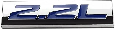 Vista 33 de 1.5L Negro/Cromo Aleación de Aluminio Auto Maletero Puerta Guardabarros Parachoques Insignia Calcomanía Emblema Cinta Adhesiva Pegatina