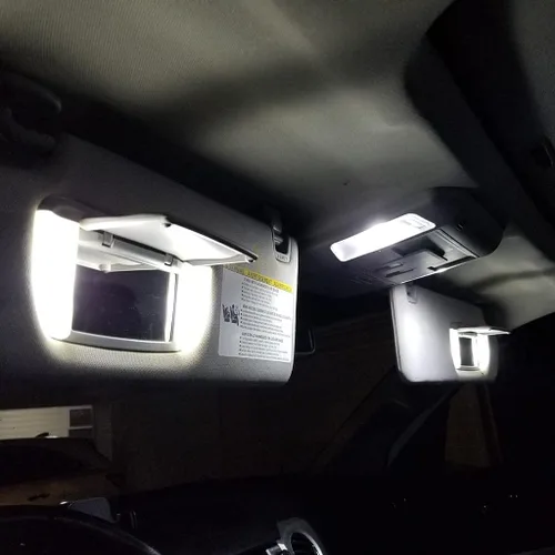 Vista 6 de Yoper - Kit de luces LED para mapa interior para Toyota Tundra 2014-2021 Espejo de tocador, placa de matrícula, blanco brillante de 6000 K