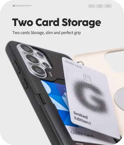 Vista 356 de GOOSPERY Parachoques magnético para puerta compatible con Galaxy S9 Plus, tarjetero tipo billetera con cierre automático por iman, funda protectora