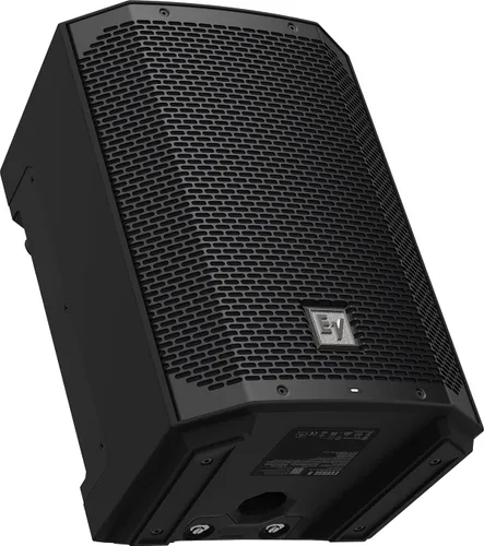 Vista 8 de Electro-Voice EVERSE - Altavoz compacto de 8 pulgadas, ligero, con batería de 2 vías, con audio Bluetooth y control (negro)