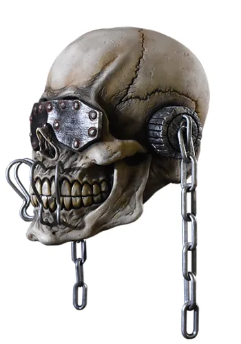 Vista 2 de Máscara Vic Rattlehead de Megadeth Multicolor