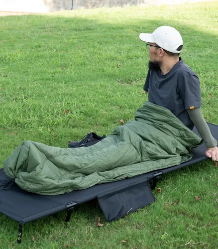 Vista 4 de iClimb - Manta de camping ultraligera y compacta con aislamiento Thinsulate 3M
