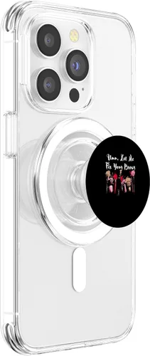 Vista 3 de Let Me Fix Your Brows Confidence Beautiful Self Esteem Cute PopSockets MagSafe PopGrip for iPhone