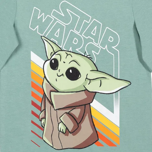 Vista 6 de STAR WARS The Mandalorian - Paquete de 2 camisetas para niños grandes