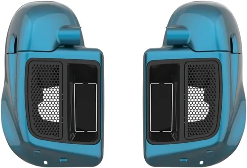Vista 47 de Kits de calentadores de piernas con ventilación y combinación de color con guantera para Harley Davidson Touring Street Road King Glide FLTR 2014