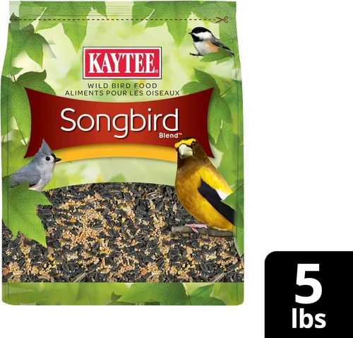 Vista 11 de Kaytee Wild Bird Songbird Blend Semillas para Pájaros, 5 Libras