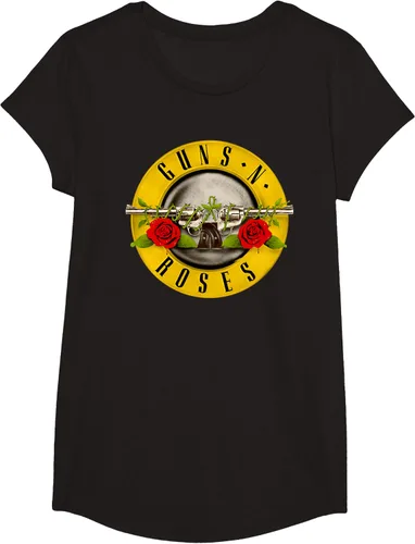 Vista 3 de Camiseta oficial Guns N' Roses con logotipo de bala