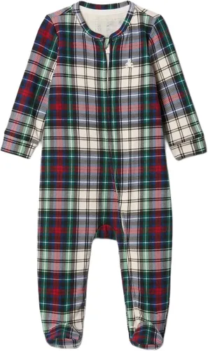Vista 9 de GAP Traje de una pieza unisex para bebé con cremallera bidireccional y pies